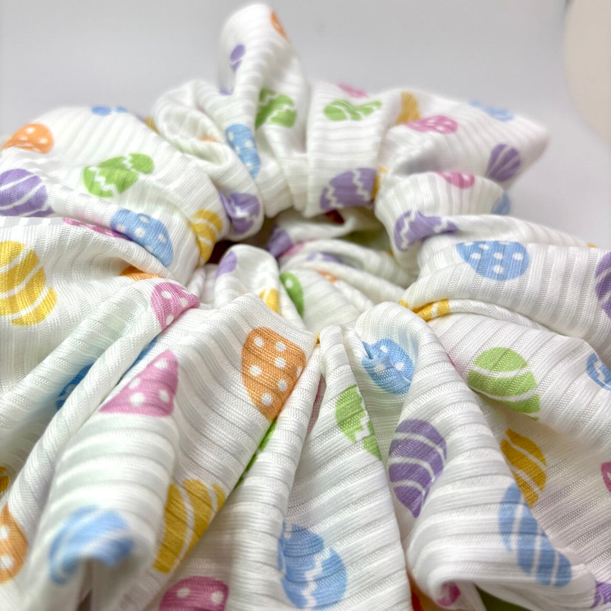 Easter Egg Ribbed Scrunchie