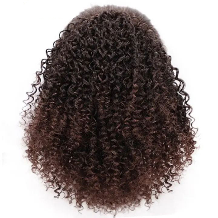 African Drawstring Small Curly Wig Extension