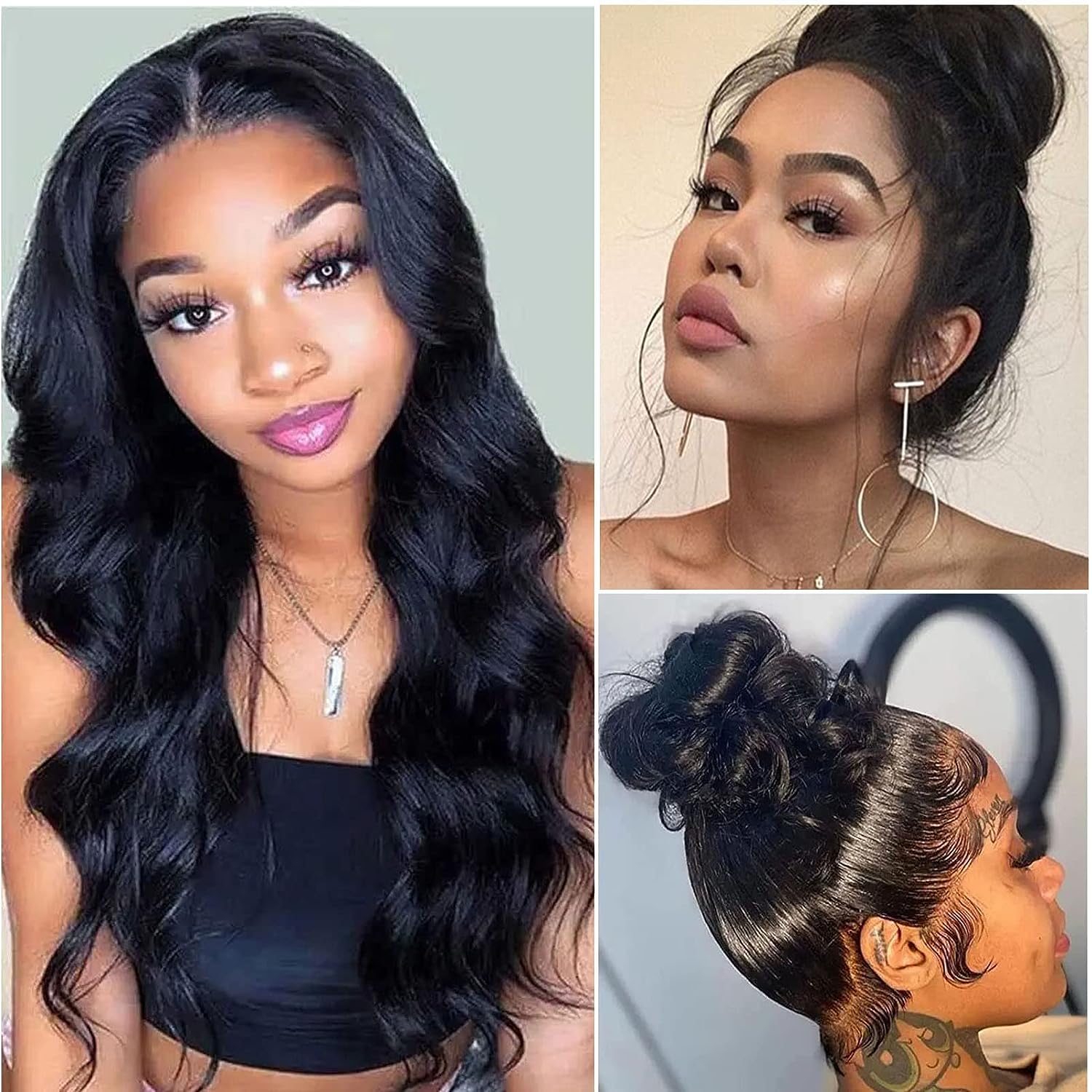100% Full Lace Human hair wig