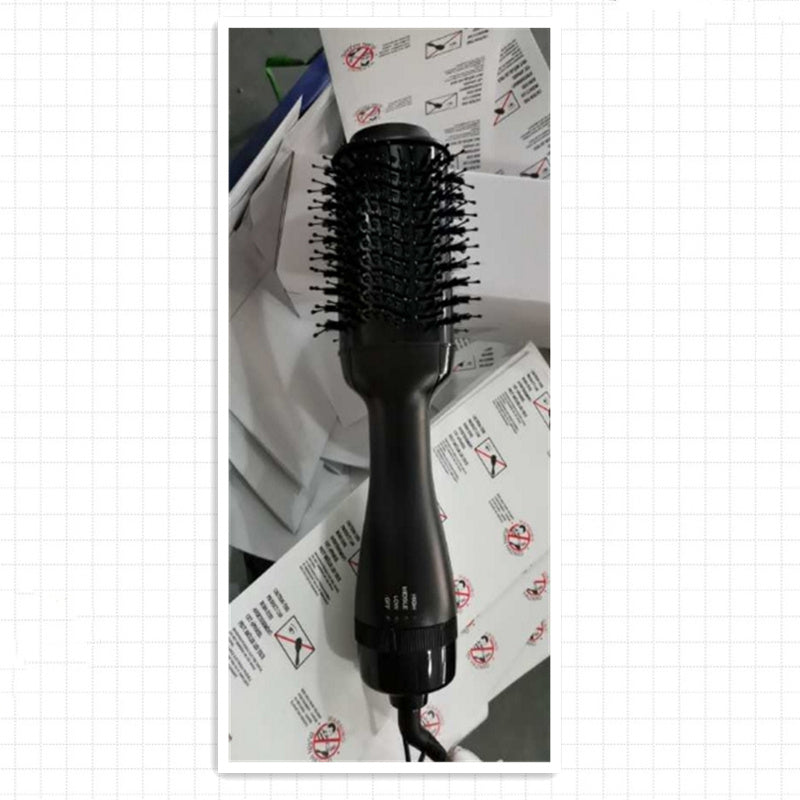 One-Step Electric Hair Dryer & Styler Hot Air Brush with Volumizing Bristles for Fast Drying, Straightening, Smoothing, Frizz Control & Salon Blowouts at Home