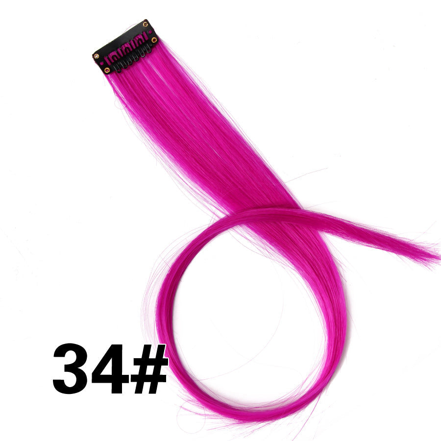 Colorful Hair Extensions – Vibrant Clip-In Hair Pieces for Women & Girls