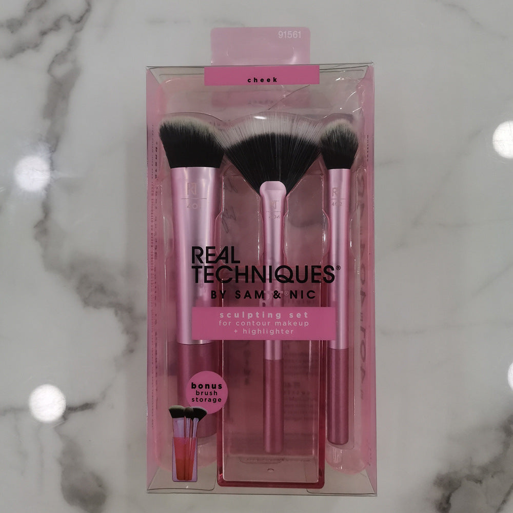 REAL T Makeup Brush Set 5pcs Makeup Tools