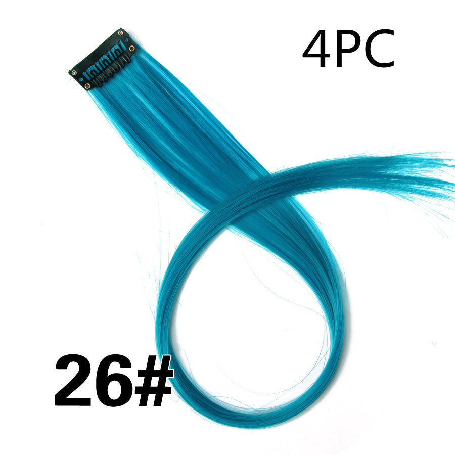 Colorful Hair Extensions – Vibrant Clip-In Hair Pieces for Women & Girls