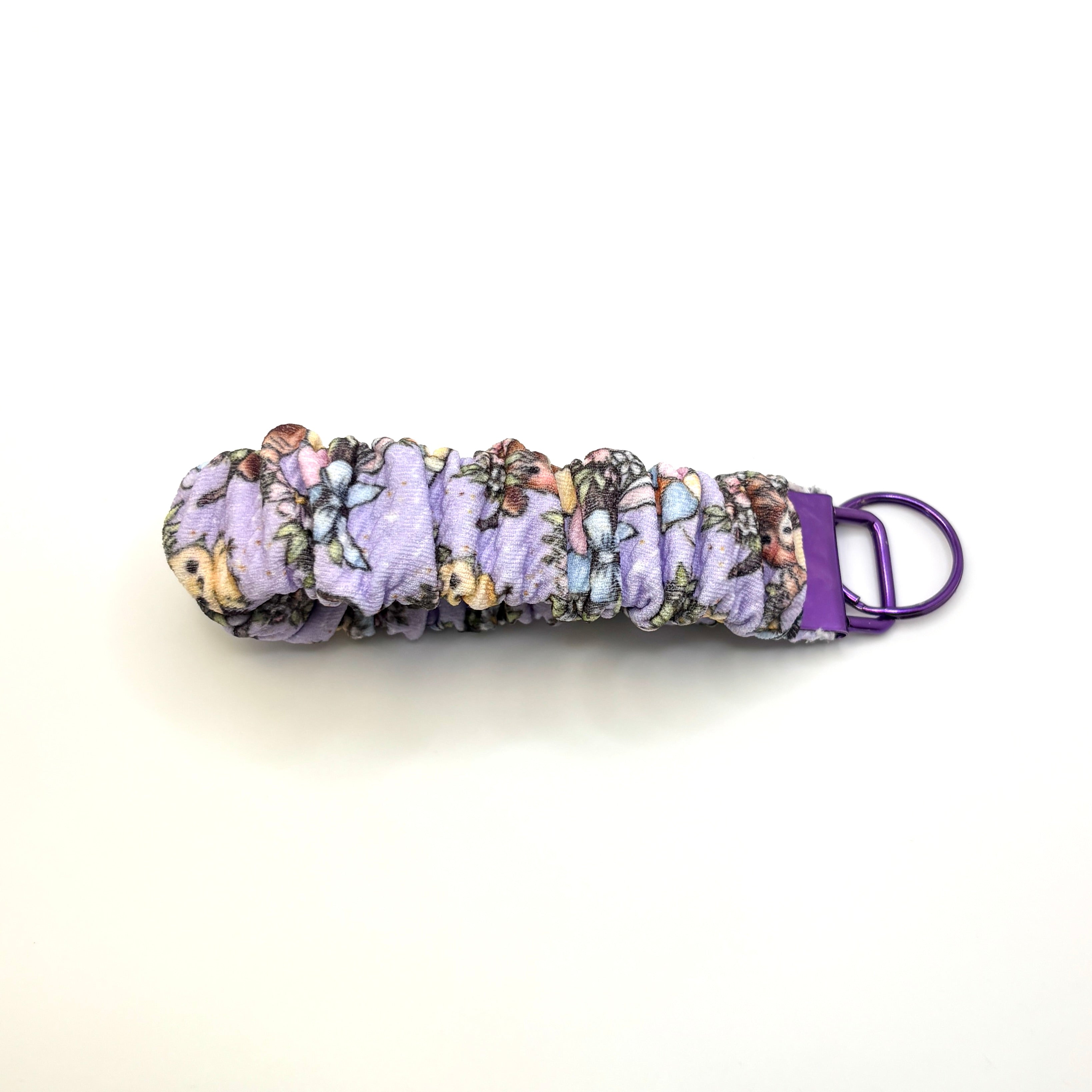 Easter Highland Cow Scrunchie Wristlet