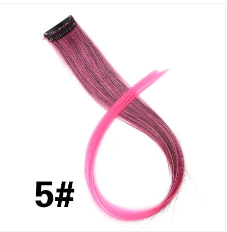 Colorful Hair Extensions – Vibrant Clip-In Hair Pieces for Women & Girls