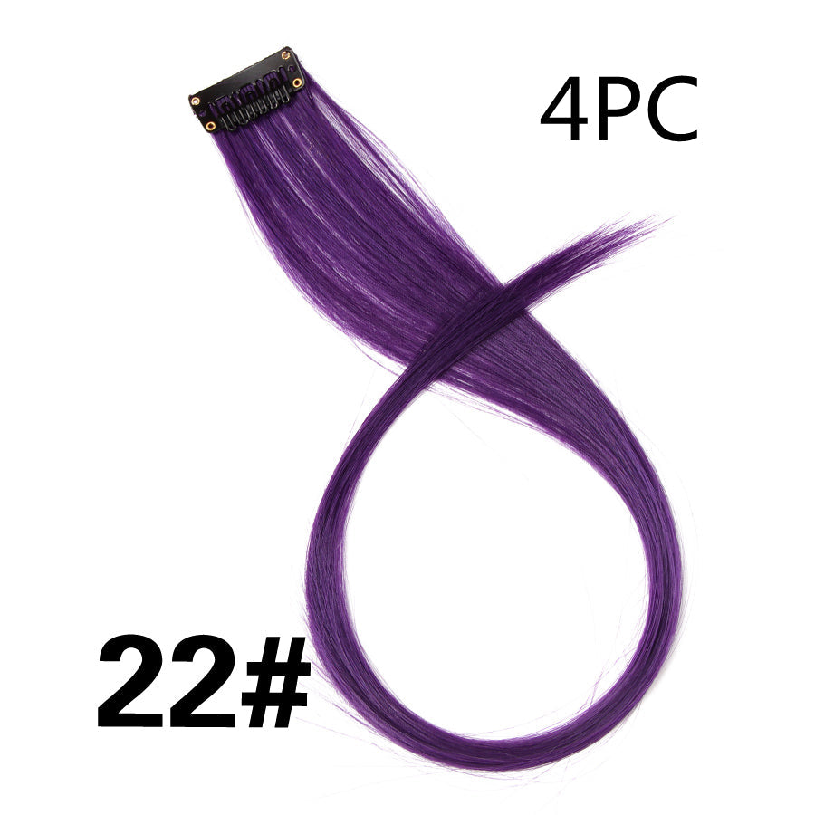 Colorful Hair Extensions – Vibrant Clip-In Hair Pieces for Women & Girls