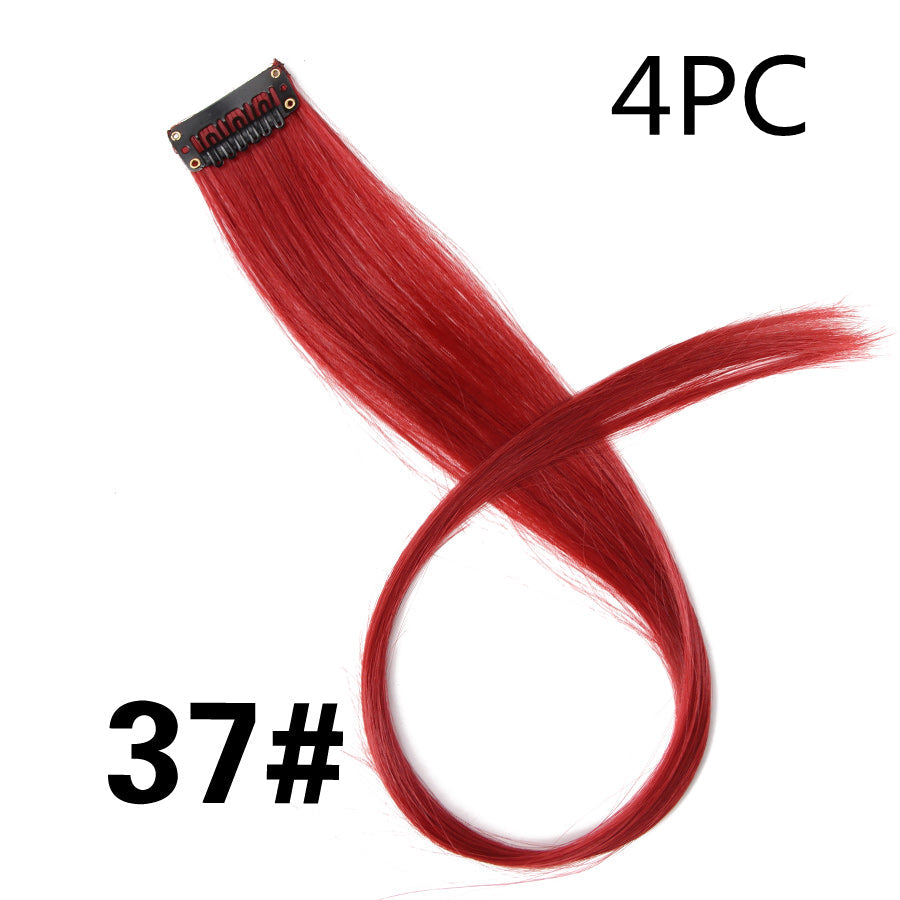 Colorful Hair Extensions – Vibrant Clip-In Hair Pieces for Women & Girls