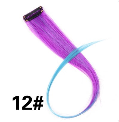 Colorful Hair Extensions – Vibrant Clip-In Hair Pieces for Women & Girls