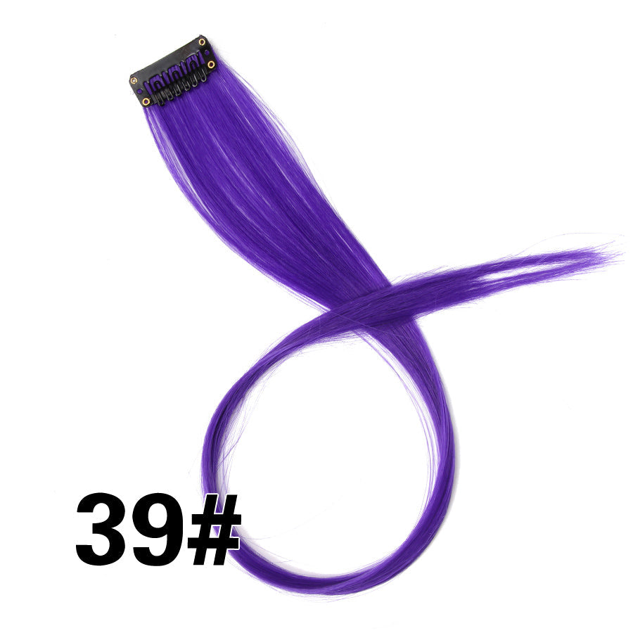 Colorful Hair Extensions – Vibrant Clip-In Hair Pieces for Women & Girls