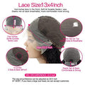 12A Water Wave Human Hair 13x4 Lace Front Wig cap construction featuring soft durable Swiss lace, 13x4 lace frontal, breathable stretch mesh, four secure combs, adjustable back elastic band and up to 22.5-inch wig circumference for a comfortable natural fit