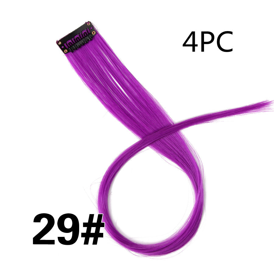 Colorful Hair Extensions – Vibrant Clip-In Hair Pieces for Women & Girls