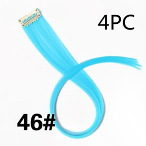 Colorful Hair Extensions – Vibrant Clip-In Hair Pieces for Women & Girls