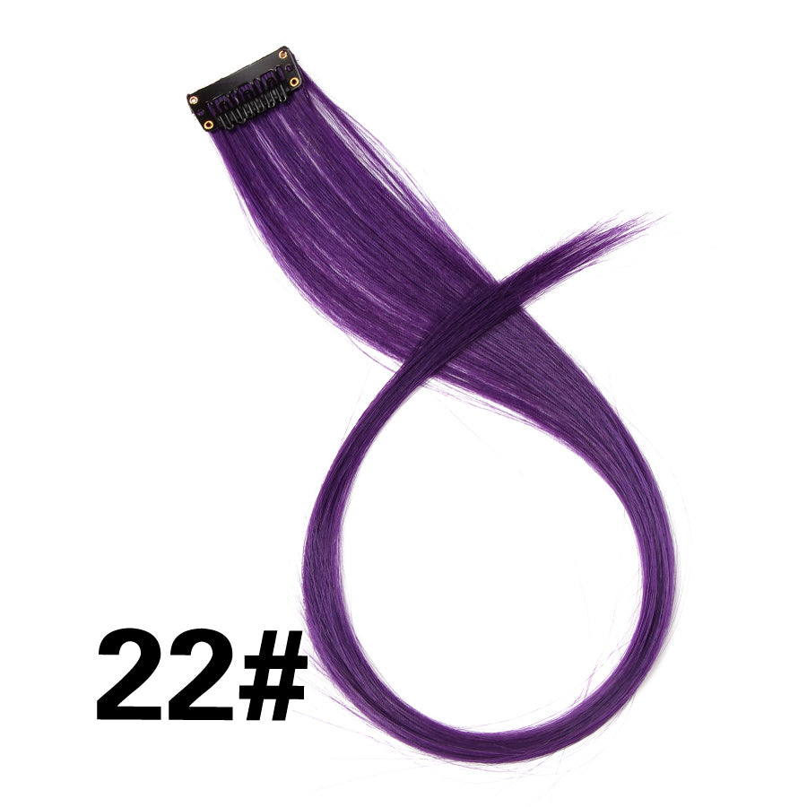 Colorful Hair Extensions – Vibrant Clip-In Hair Pieces for Women & Girls