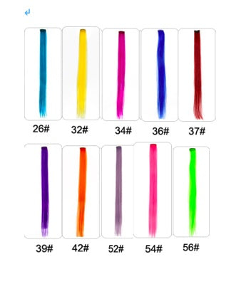 Colorful Hair Extensions – Vibrant Clip-In Hair Pieces for Women & Girls