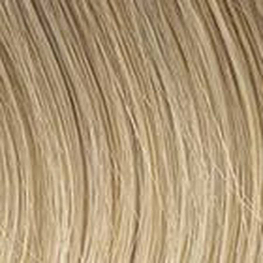 Close-up of light brown hair strands