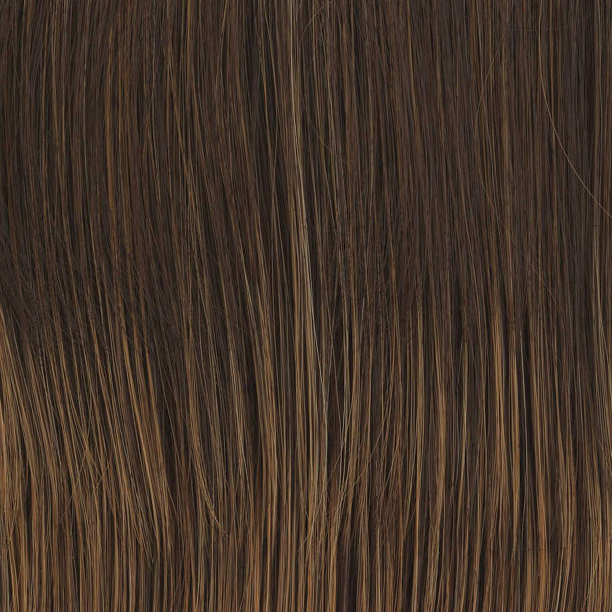 Close-up of brown hair strands