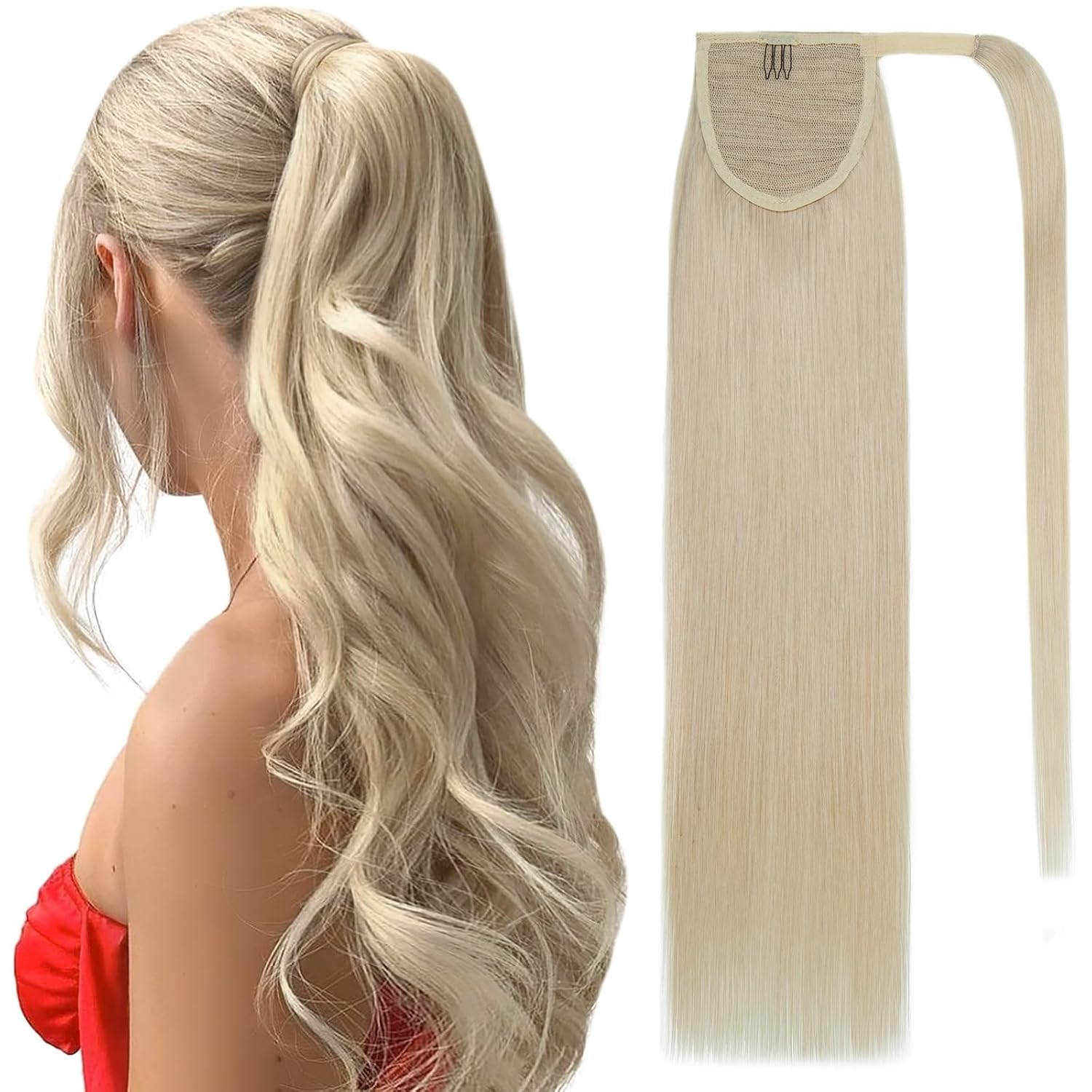 VIP PONYTAIL / Silky 24" (100 grams) 100% Human Hair