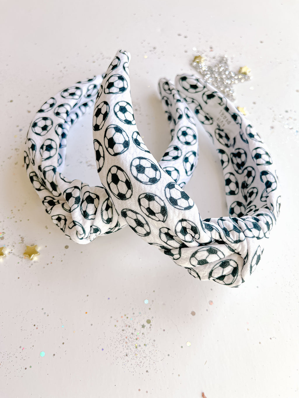 Soccer Knotted Headband