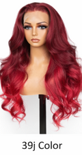 Light Ash Blonde Balayage Wig 24' Human Hair Body Wave Wear and Go Glueless Blonde Prebleached