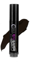 Black brown temporary hair color wax stick with brush applicator for quick root touch-ups, gray coverage and washable one-time DIY hair coloring by Thai Luxury Hair.