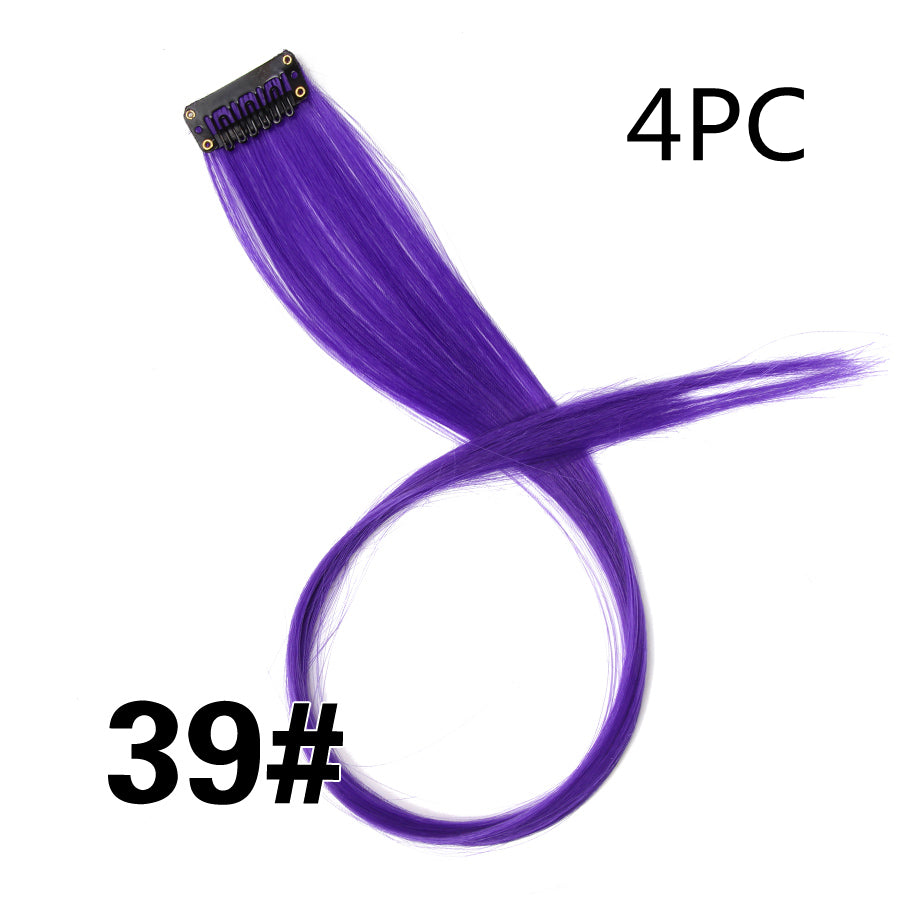 Colorful Hair Extensions – Vibrant Clip-In Hair Pieces for Women & Girls