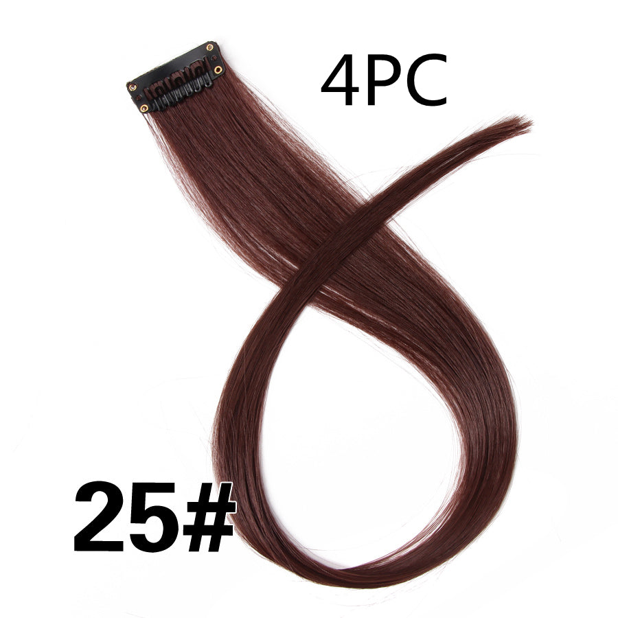 Colorful Hair Extensions – Vibrant Clip-In Hair Pieces for Women & Girls