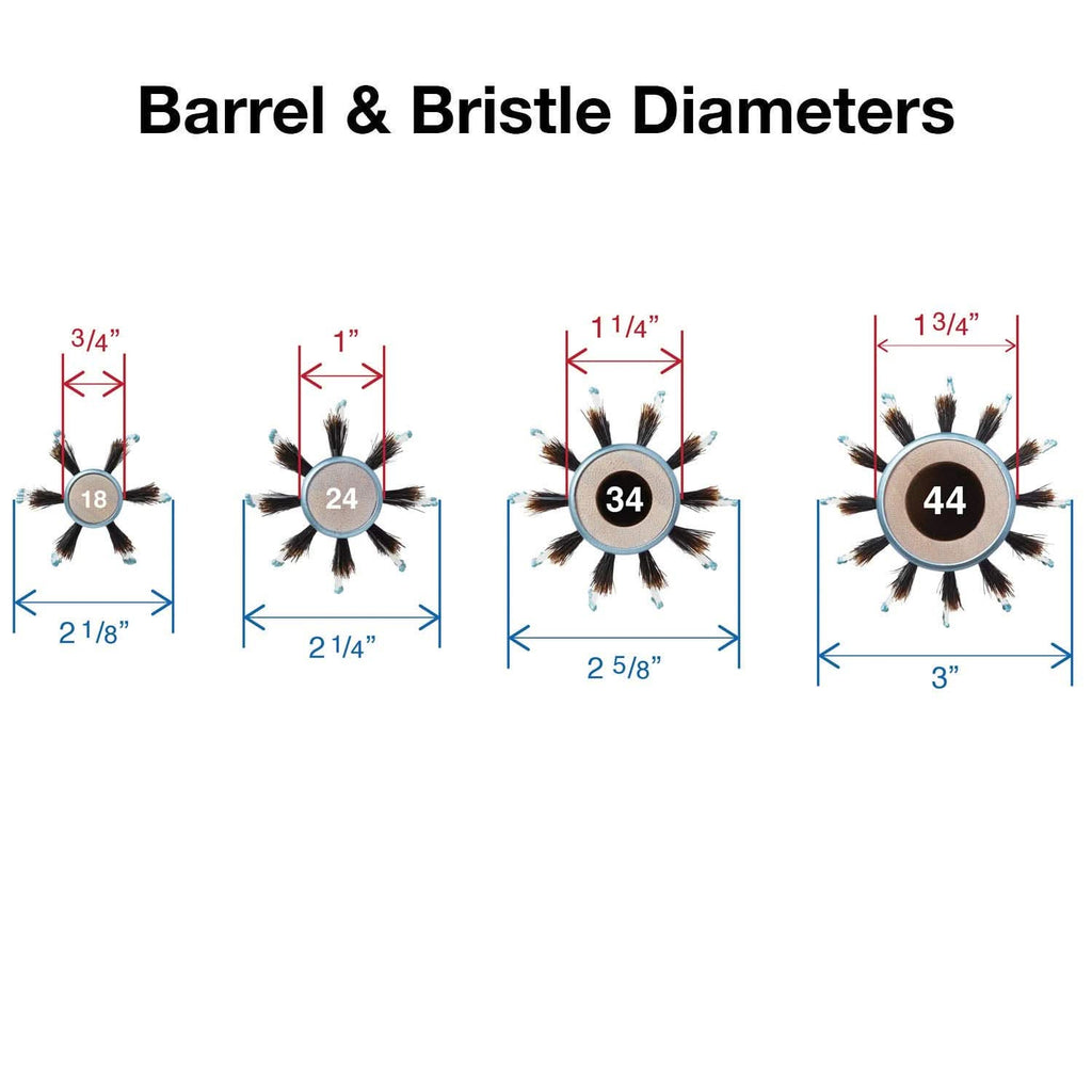 Olivia Garden Eco-Friendly Bamboo Combo Vent Brush EH-COV24 (2 1/4")