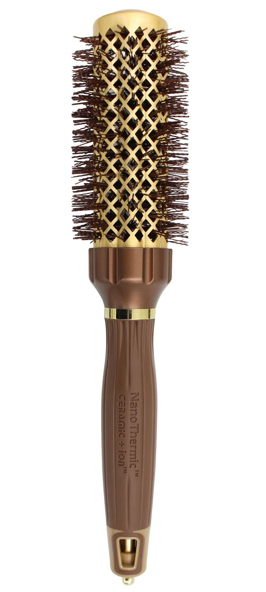 Olivia Garden NanoThermic PowerGrip Thermal Brush NT-G34 (1 1/4")