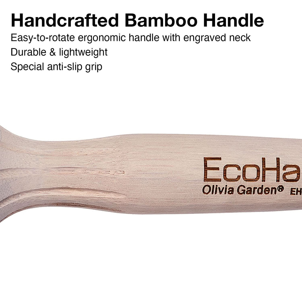 Olivia Garden Eco-Friendly Bamboo Combo Vent Brush EH-COV34 (2 5/8")