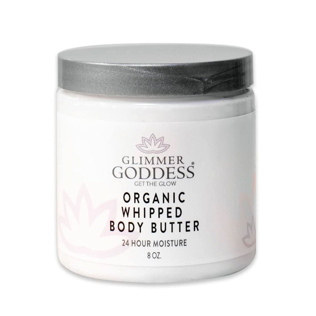Glimmer Goddess Organic Whipped Body Butter - Strawberries & Cream