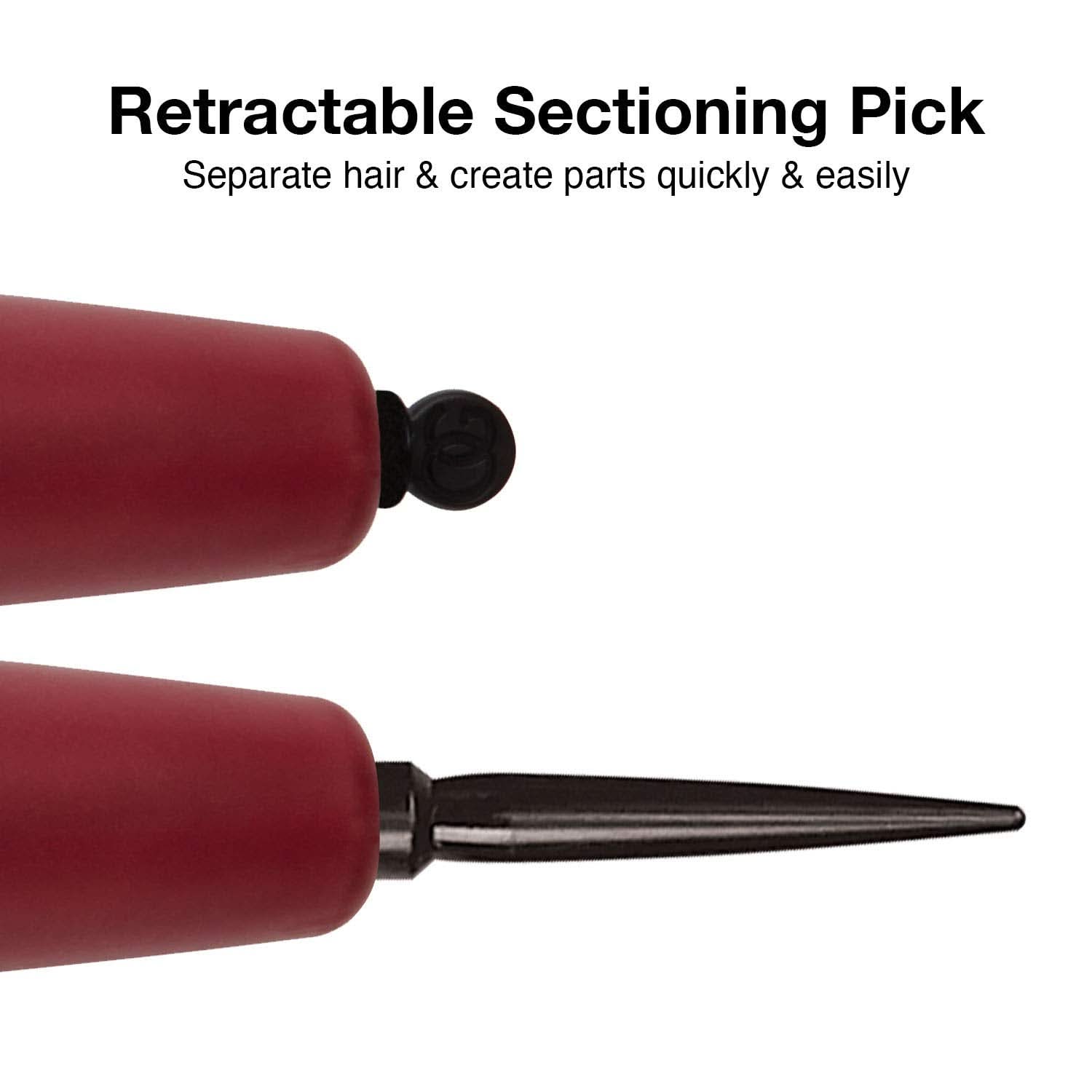 Olivia Garden HeatPro Ceramic + Ion Hair Brush 1/2" HP-12
