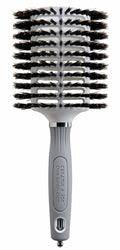 Olivia Garden Ceramic and Ion Turbo Vent 100% Boar Bristle Round Hair Brush CI-BR (4 1/2")