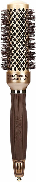 Olivia Garden NanoThermic Ceramic + Ion Round Thermal - NT-34 (1 1/4")