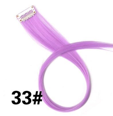 Colorful Hair Extensions – Vibrant Clip-In Hair Pieces for Women & Girls