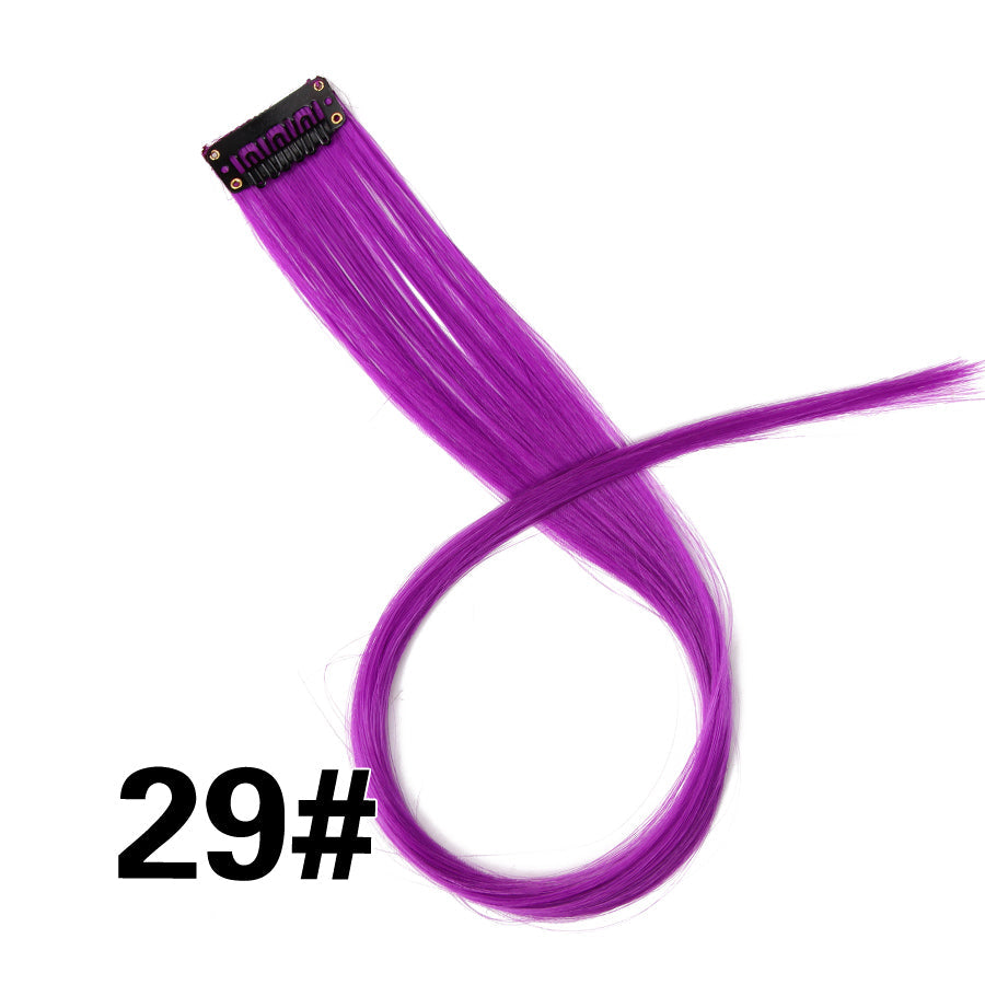 Colorful Hair Extensions – Vibrant Clip-In Hair Pieces for Women & Girls