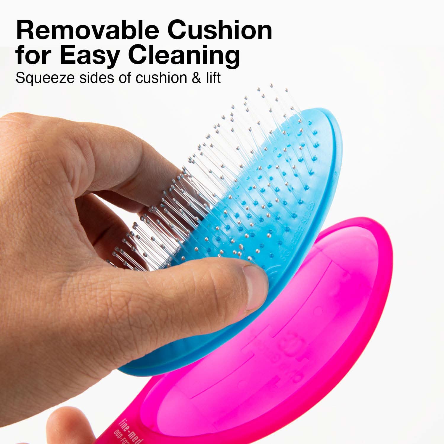 Olivia Garden OG Detangler Brush OGD-M03 (Medium-Thick - Pink)