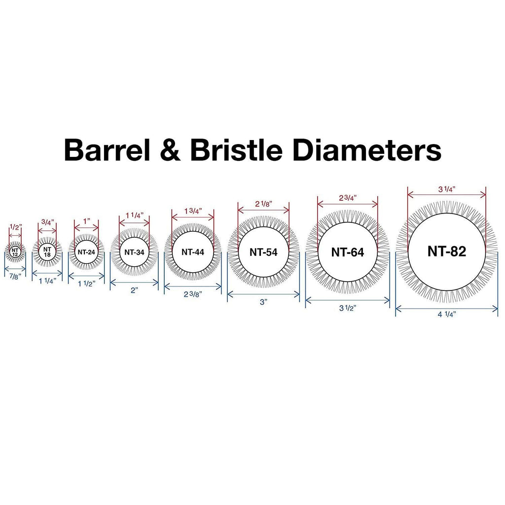 Olivia Garden NanoThermic Ceramic + Ion Round Thermal - NT-82 (3 1/4")
