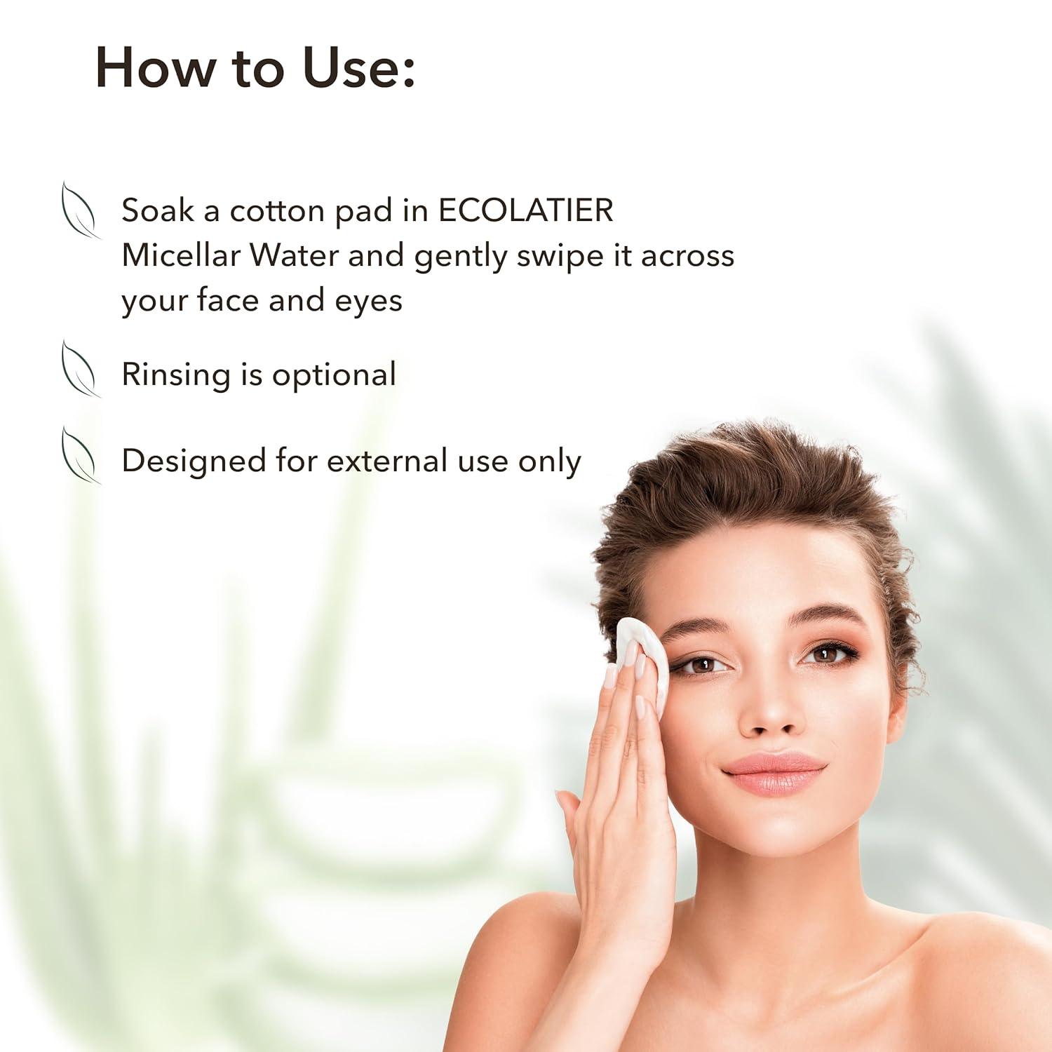 x-Micellar Water Cleansing & Mouisturizing Organic Aloe Vera