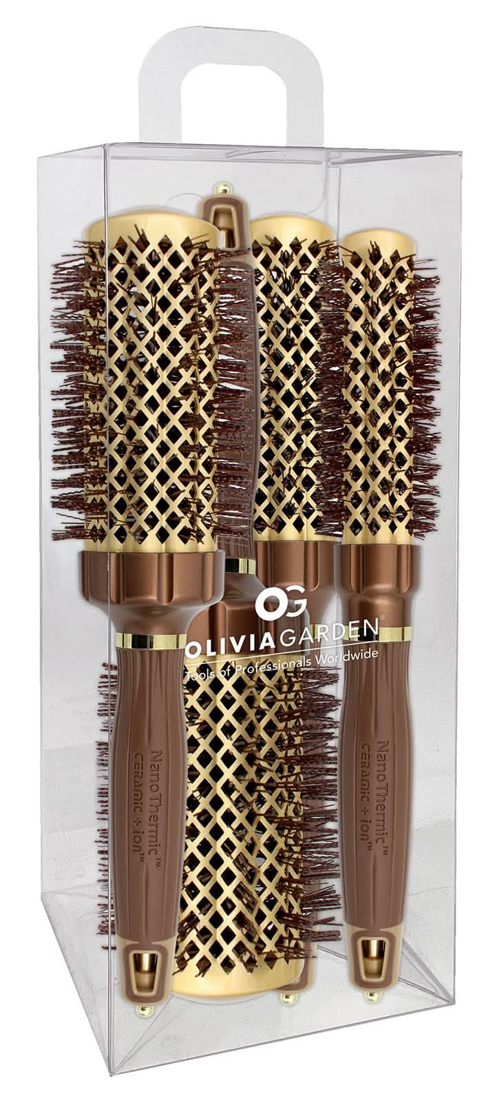 Olivia Garden NanoThermic PowerGrip Thermal Brush NT-G54 (2 1/8")