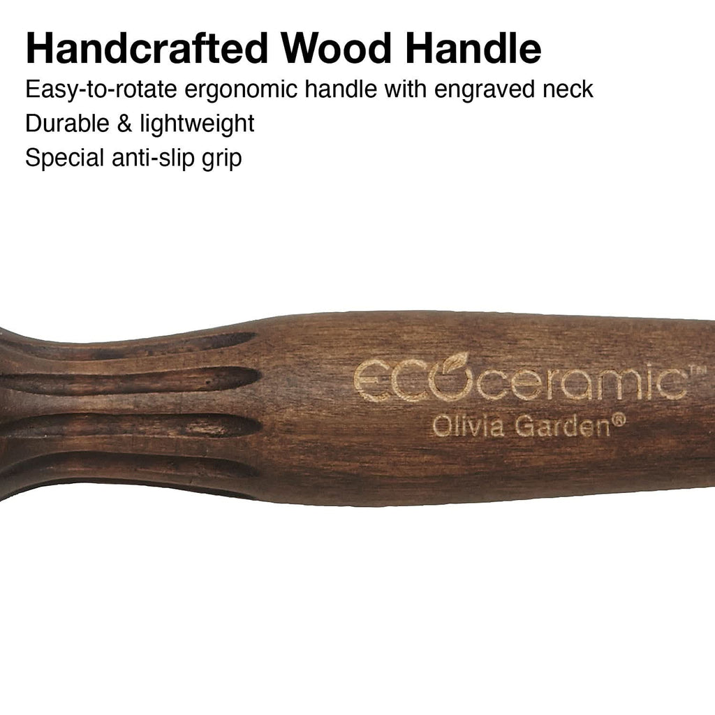Olivia Garden Eco Ceramic Firm Bristle Thermal Brush 1 3/4" EC-20F