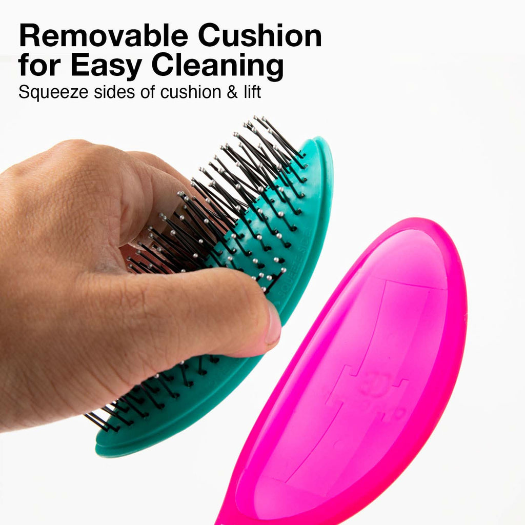 Olivia Garden Opal OG Detangler Brush Limited Edition Pink - OGD-GM2