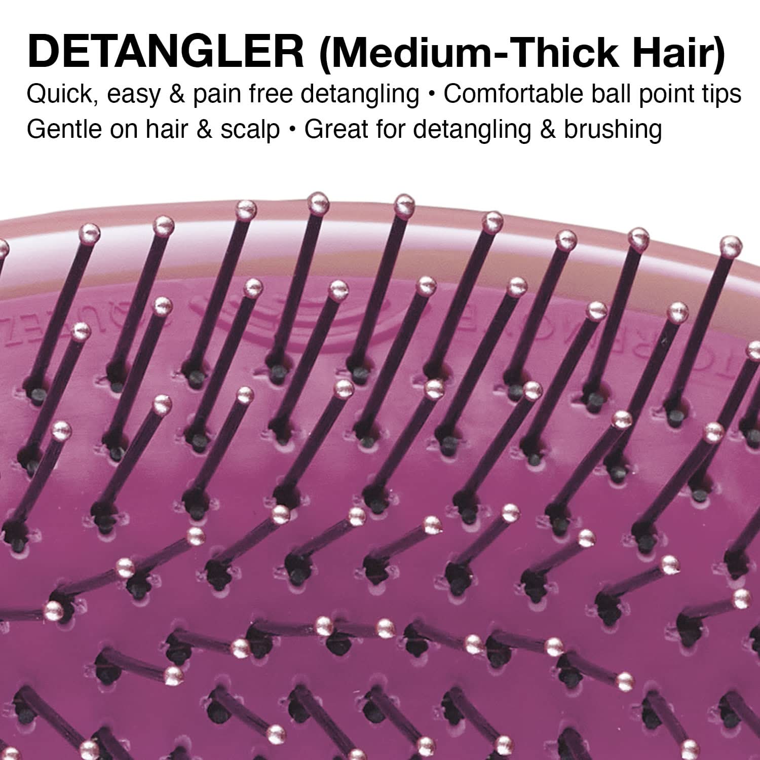 Olivia Garden Opal OG Detangler Brush Limited Edition Pink - OGD-GM2