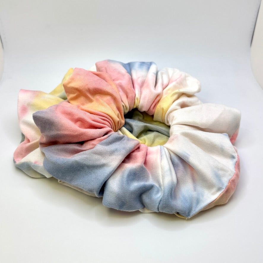 Colorful Tie Dye Scrunchie