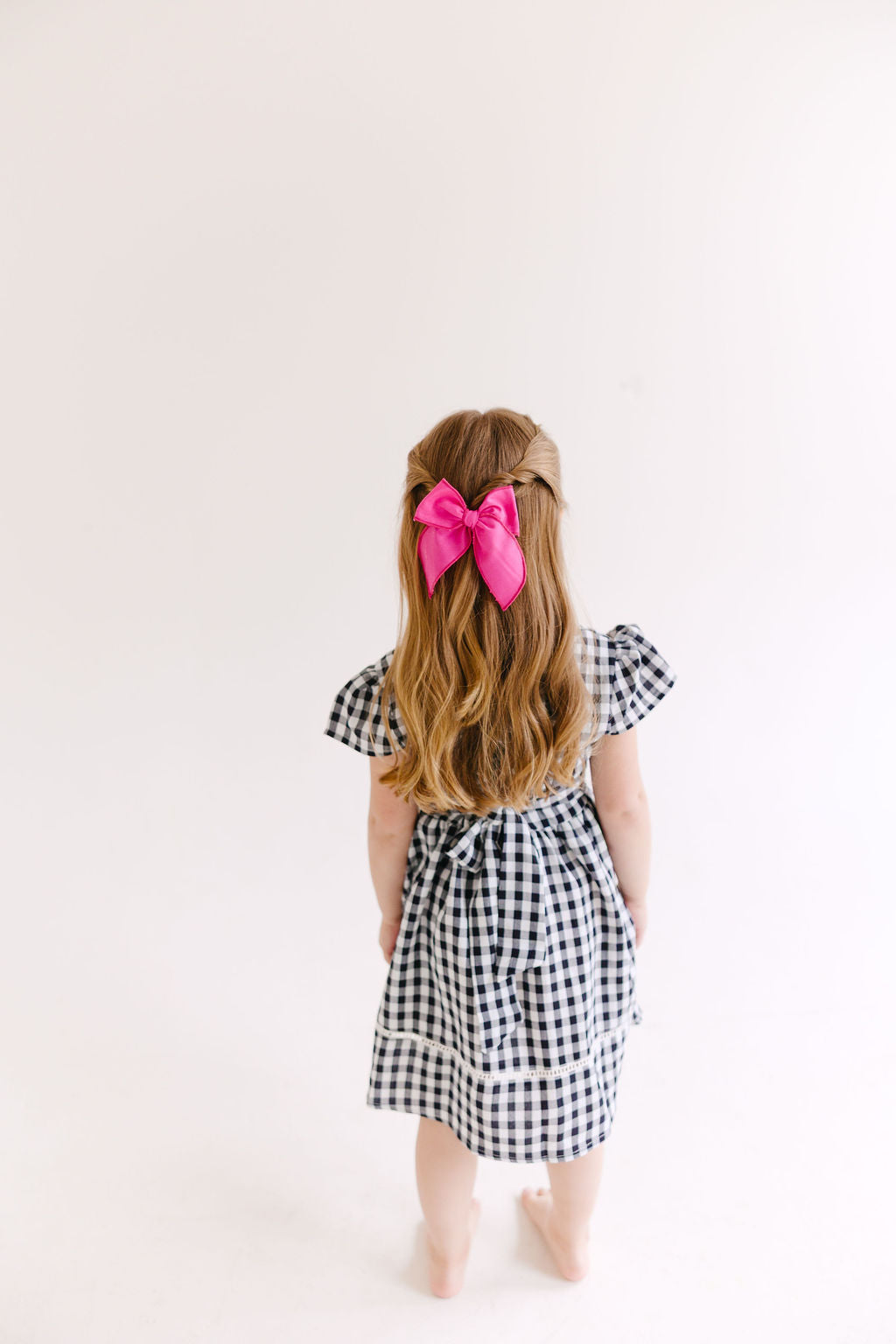 Purple Solid Medium Bow