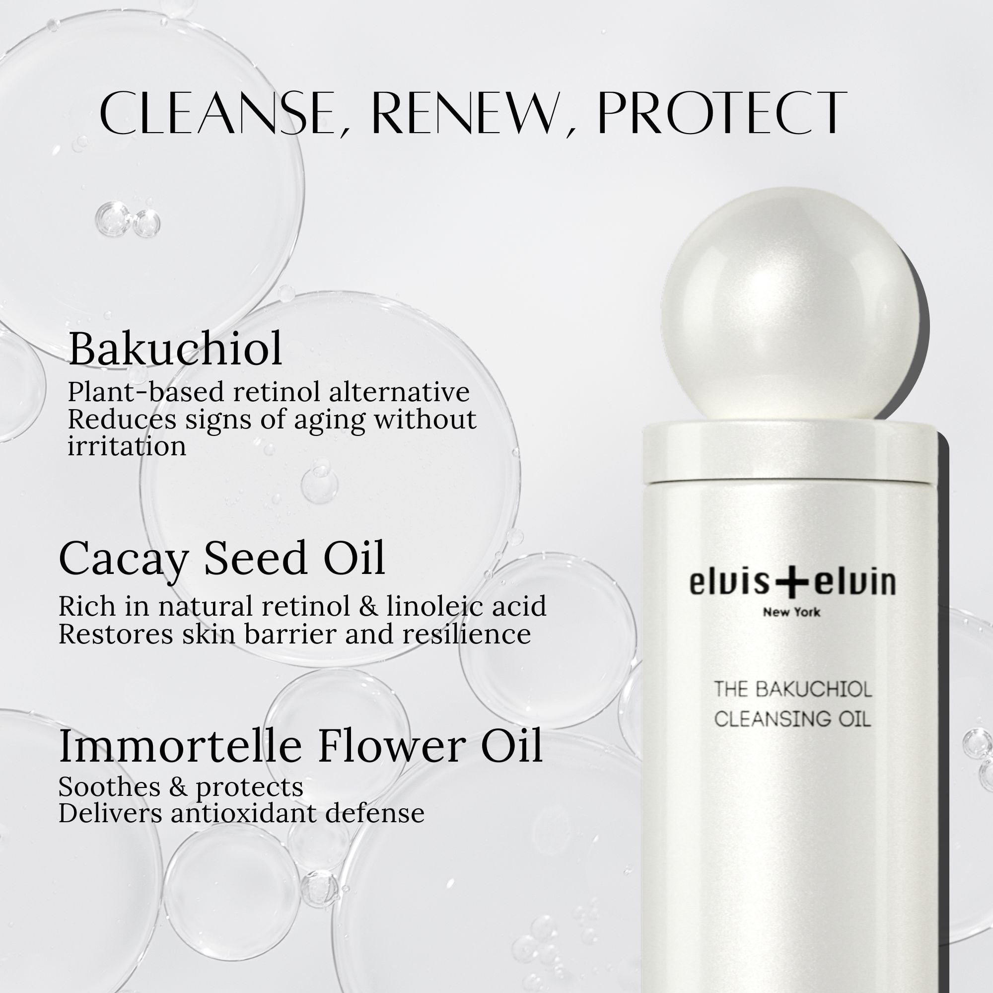Bakuchiol Cleansing Oil