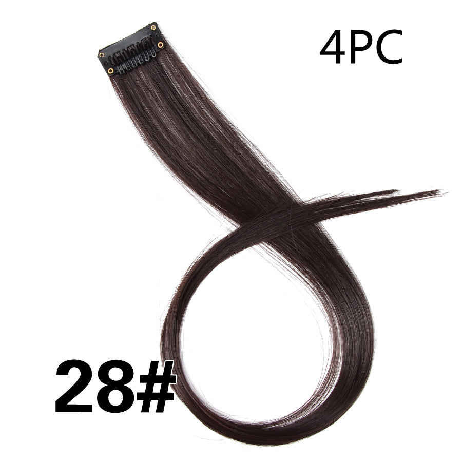 Colorful Hair Extensions – Vibrant Clip-In Hair Pieces for Women & Girls