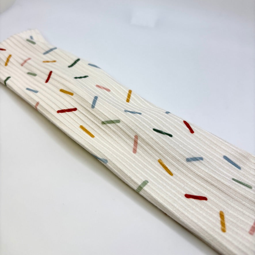 Sprinkles Ribbed Headband