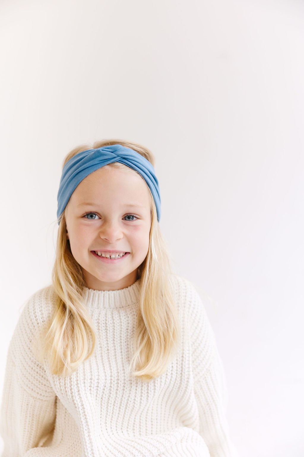 Black Solid Twisted Turban for Girls & Adults