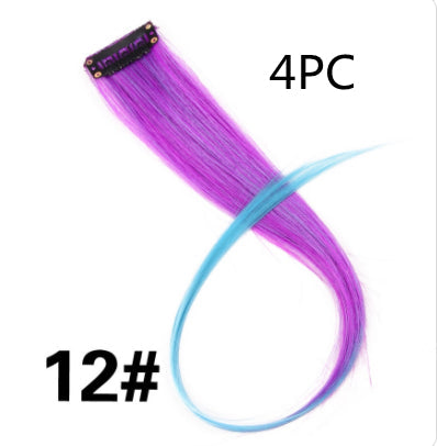 Colorful Hair Extensions – Vibrant Clip-In Hair Pieces for Women & Girls