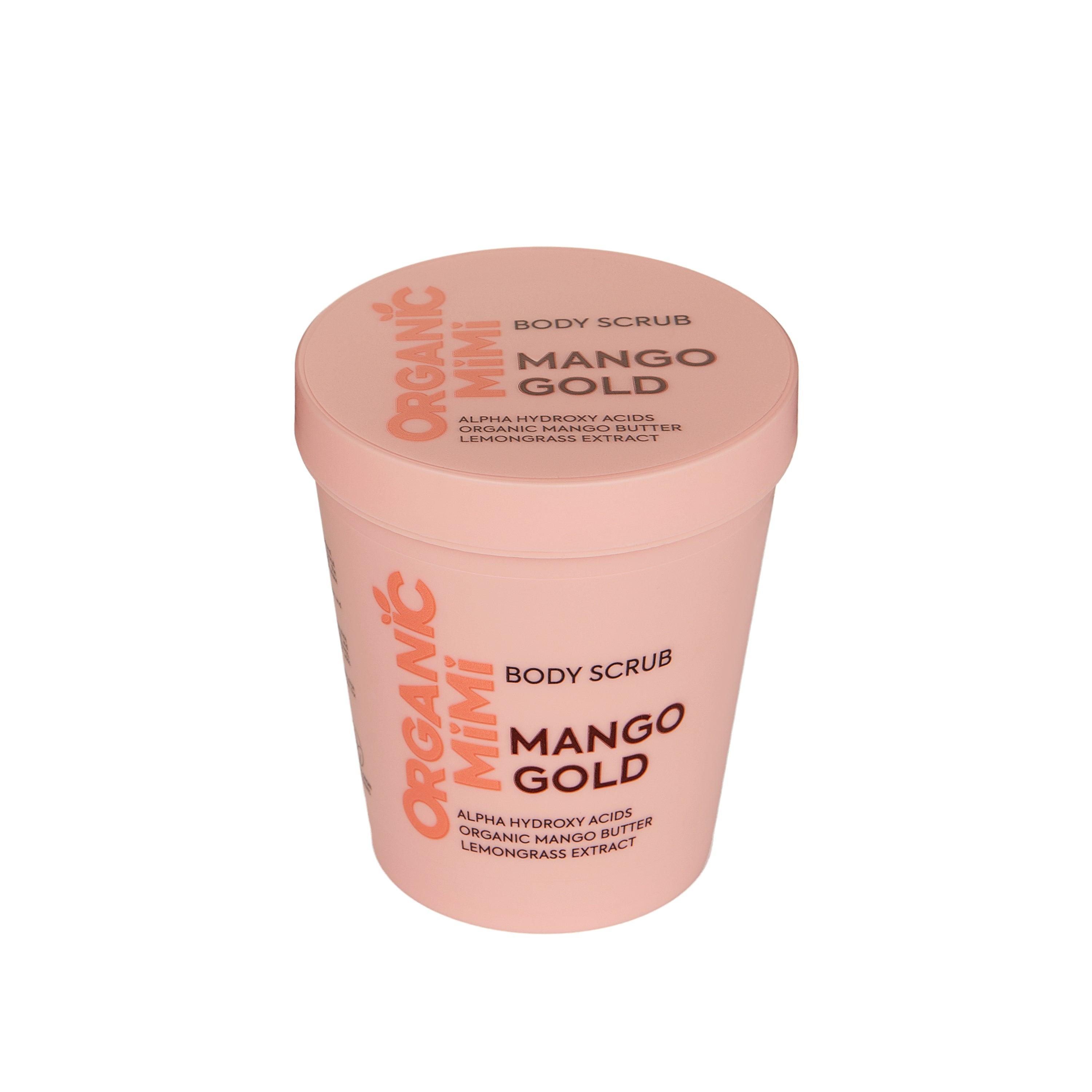 ORGANIC MIMI, BODY SCRUB MANGO GOLD, 250 g